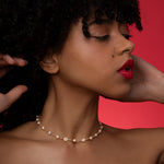 Celestial-Pearl-_-Gold-Bead-Toggle-Necklace-On-Model