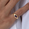 Chameleon-Parti-Sapphire-Signet-Pinky-Ring-On-Hand-Angle