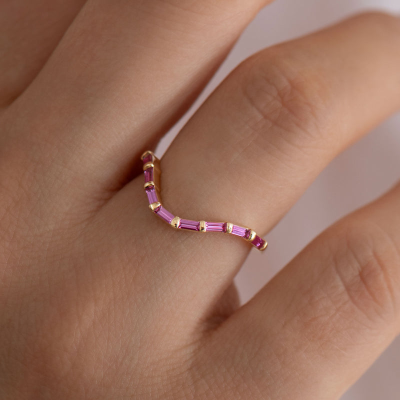 Curved-Pink-Baguette-Sapphire-Ring-Side