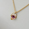 Gold-Bucket-Pendant-Necklace-with-Sapphire-Closeup