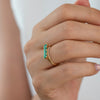 Lab-Grown-Emerald-Long-Baguette-Statement-Ring-Side-Far