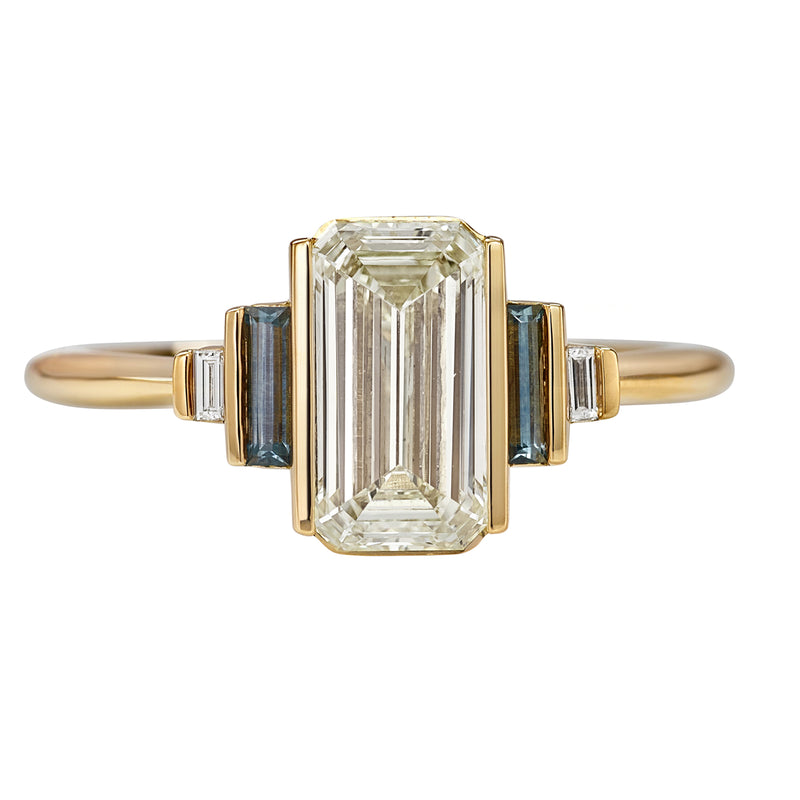 Teal-Sapphire-and-Diamond-Geometric-Emerald-Cut-Engagement-Ring-Packshot