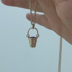 Gold-Bucket-Pendant-Necklace-with-Sapphire-VIDEO