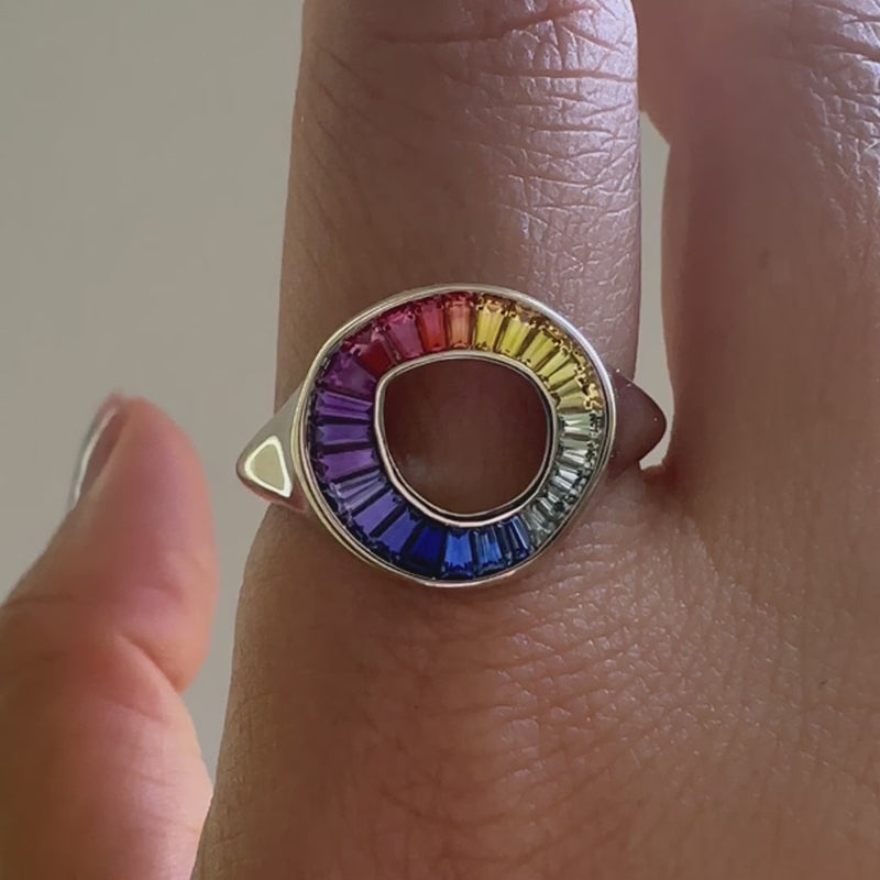 Rainbow-Sapphire-Baguette-Sphere-Ring-OOAK-VIDEO_3e2894ae-a05c-4e89-90c6-e5d704ee26a1