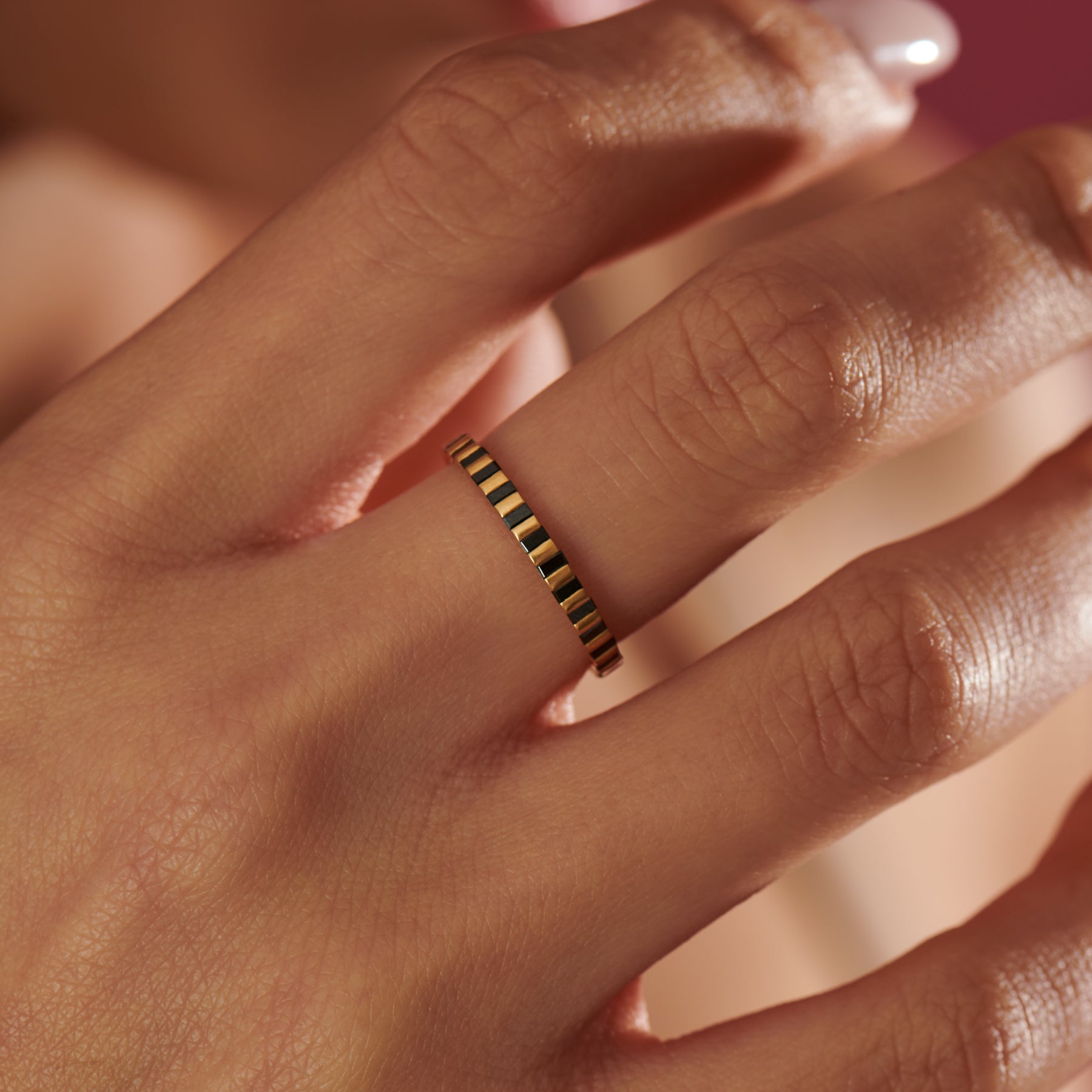7 mm Matte Gold-Tone Ring | In stock! | Lucleon