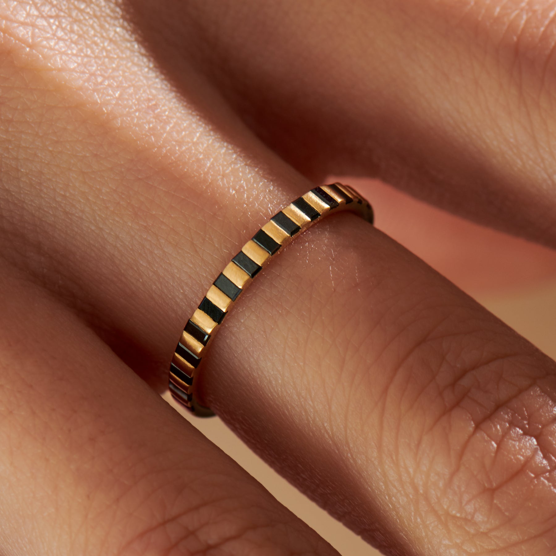 Timeless: Gold Ring, 0.12 inch, 3 mm - schmuckwerk-shop.de