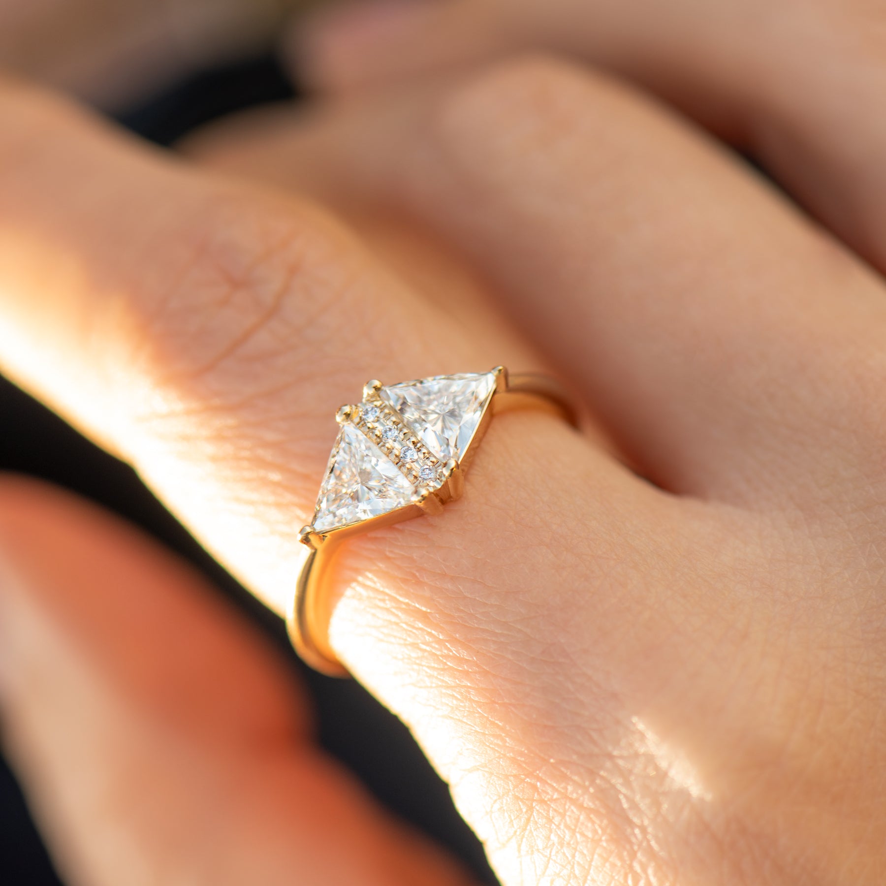 Tom Mathis Designs Platinum 1.52CT Diamond Engagement Ring Set – Symmetry  Inc.